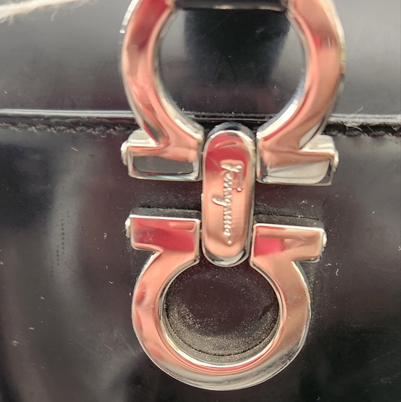 Vintage Salvatore Ferragamo Black Handbag - Picture 12 of 12